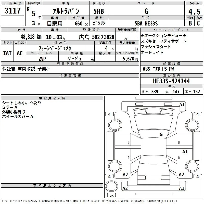 SUZUKI ALTO LAPIN 2023